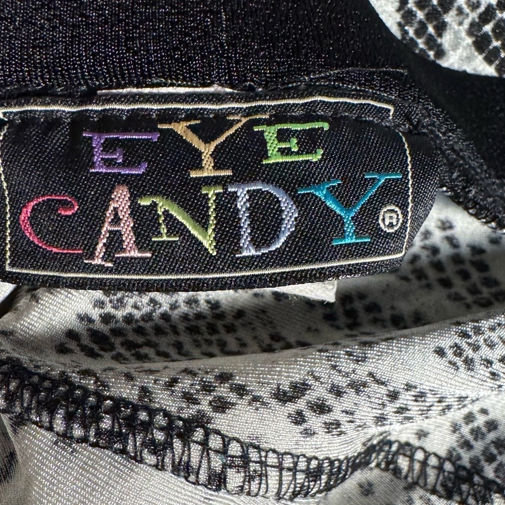 Eye Candy Python Snakeskin Strappy Bodycon Midi D… - image 5